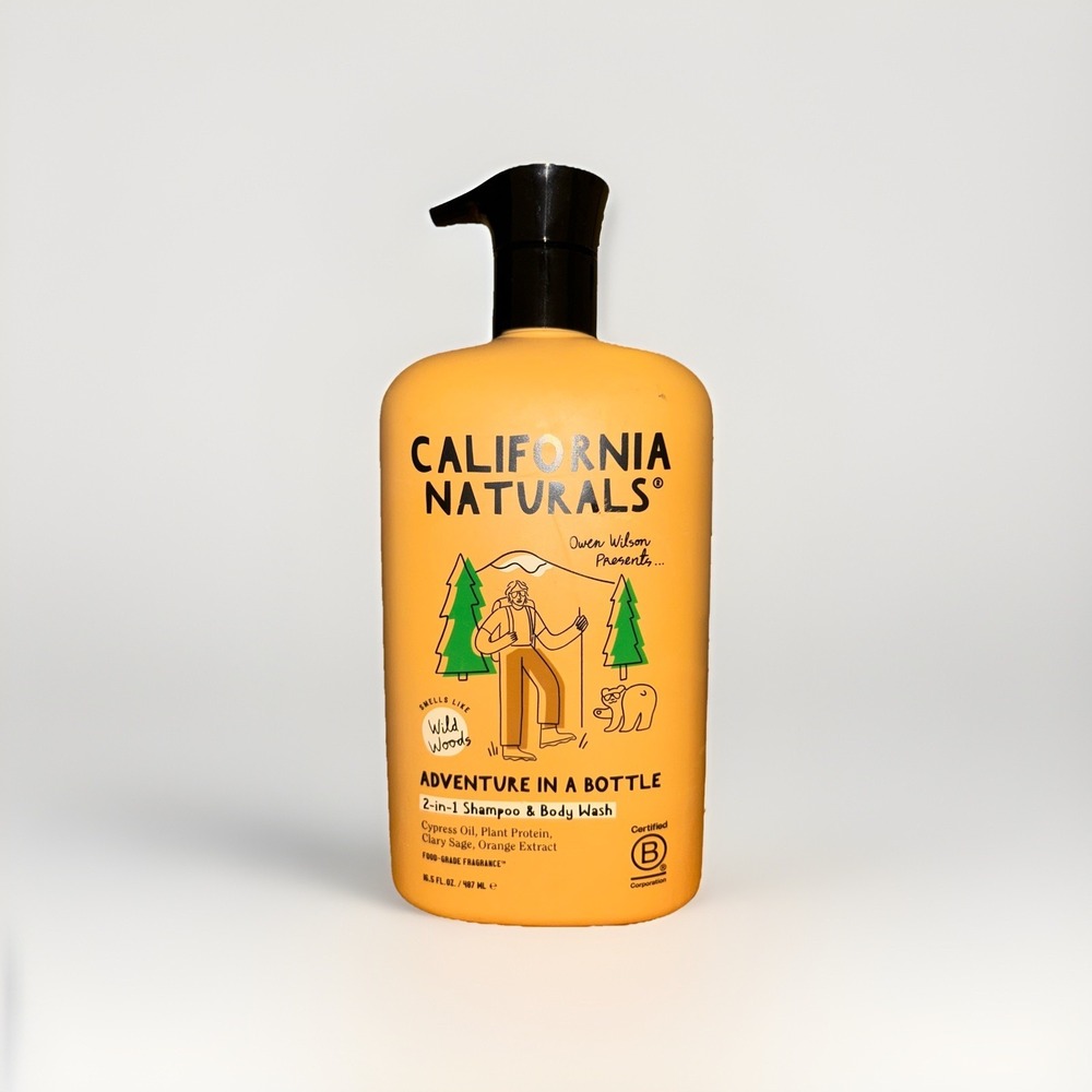 California Naturals 2 In 1 Shampoo & Body‎ Wash Brand NEW